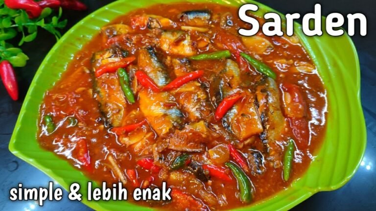 Resep Membuat Sambal Sarden Lengkap