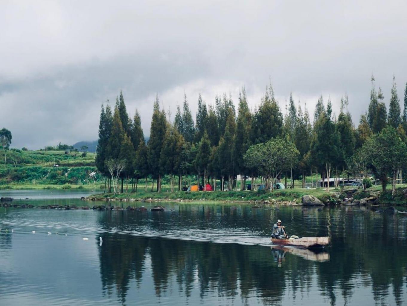 danau kembar solok