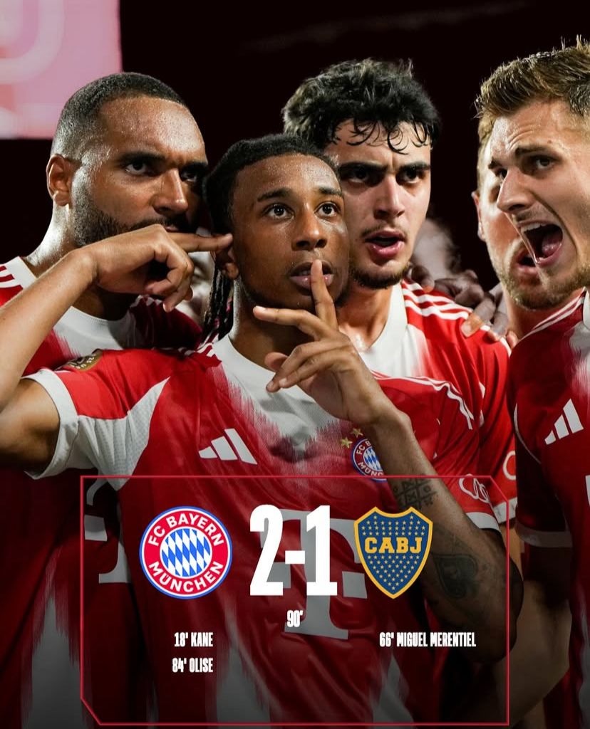 Bayern kalahkan Boca Juniors 2-1 dan lolos ke babak 16 besar
