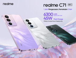 Realme C71 NFC Rilis di Indonesia: HP Baterai Jumbo Harga Mulai Rp1 Jutaan