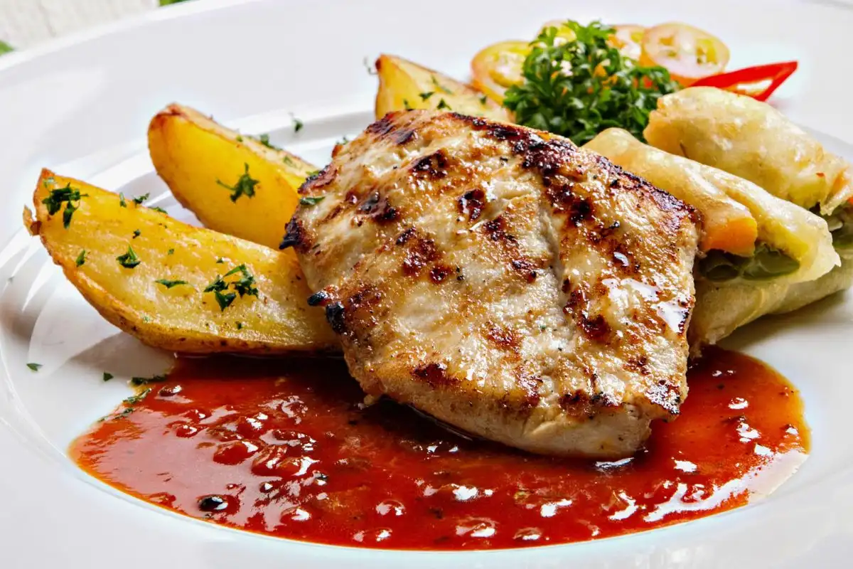 steak ayam