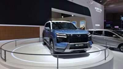 Wuling Eksion Debut di IIMS 2026, Calon Pengganti Almaz?