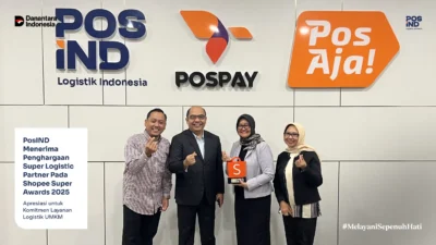 PosIND Raih Penghargaan Shopee, UMKM Kian Kompetitif