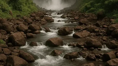 Air Terjun Ponot Asahan, Tinggi 250 Meter dan Masih Alami