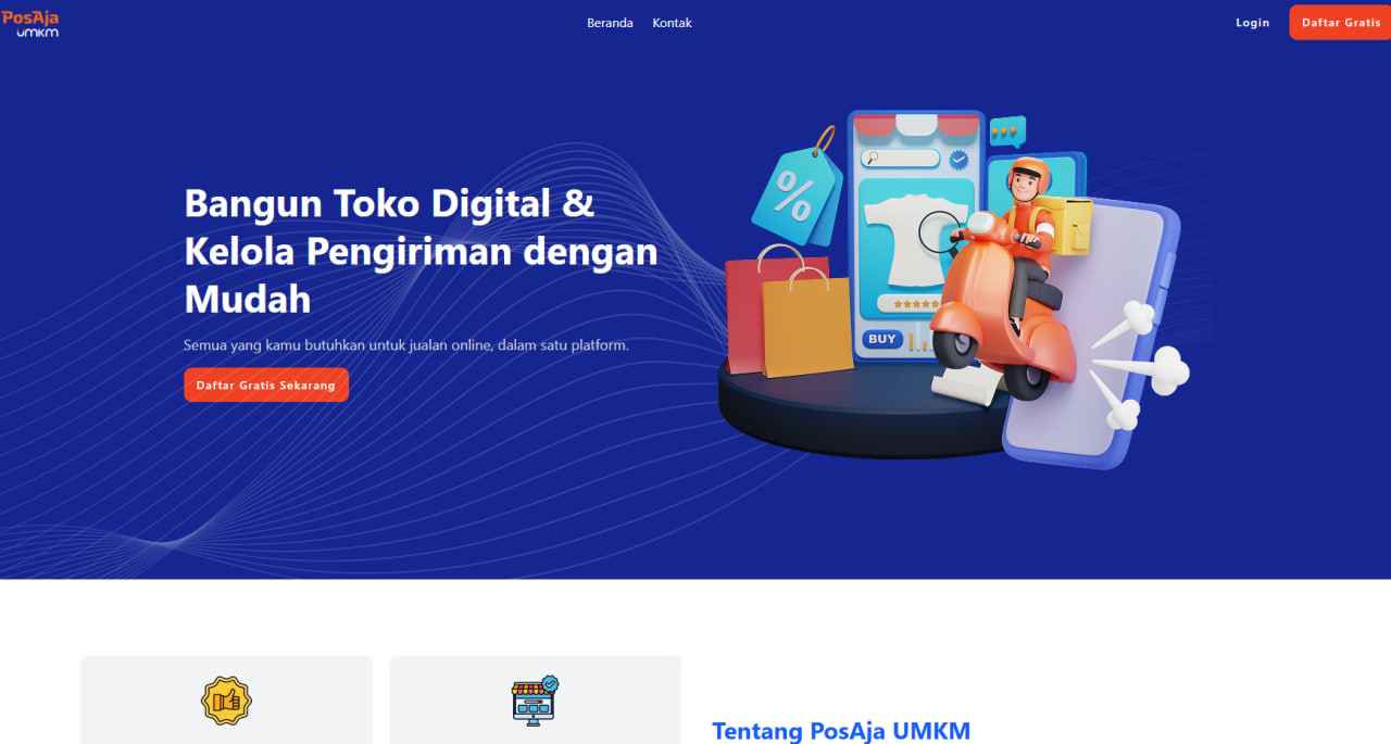 PosAja UMKM: Cara Mudah UMKM Go Digital