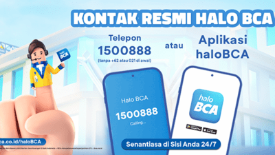 nomor Halo BCA Bisnis di 1500998